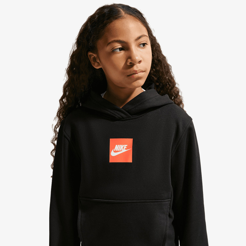 NIKE Majica s kapuljačom K NSW LS FT TOP CLUB FAM 