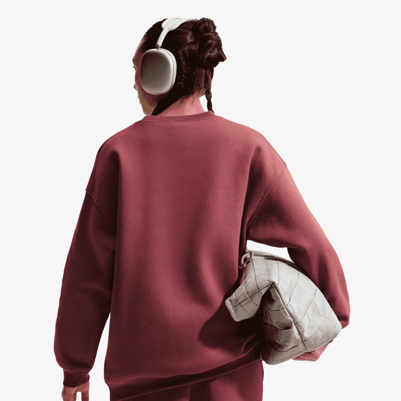 NIKE Majica dugih rukava G NSW STUDIO FLC OS CRW LBR 