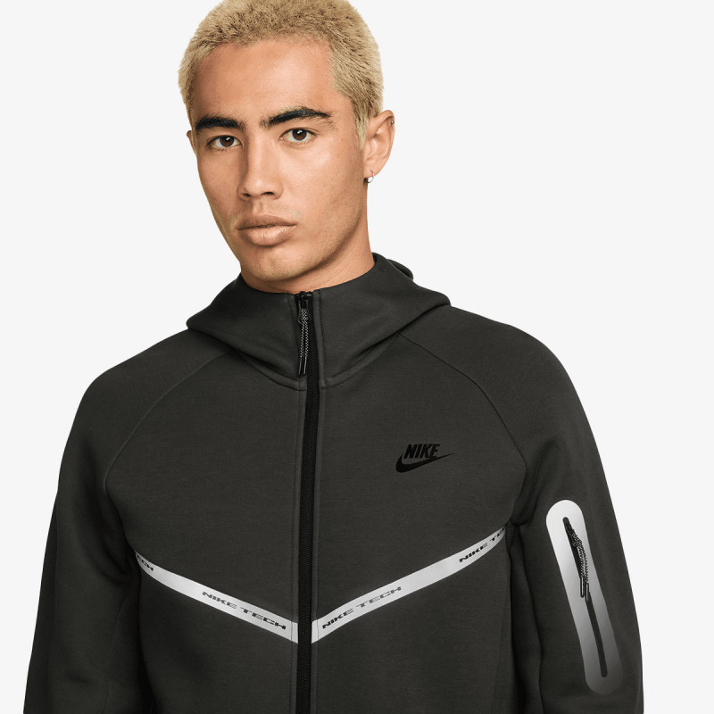 NIKE Majica s kapuljačom na patent M NK TECH FLC WR FZ JKT REFLEC 