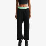 NIKE Donji dio trenirke W NK STDO FLC MW HR OS CFF PNT 