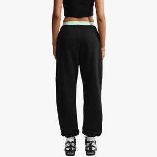 NIKE Donji dio trenirke W NK STDO FLC MW HR OS CFF PNT 