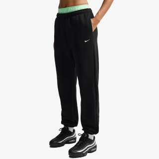 NIKE Donji dio trenirke W NK STDO FLC MW HR OS CFF PNT 