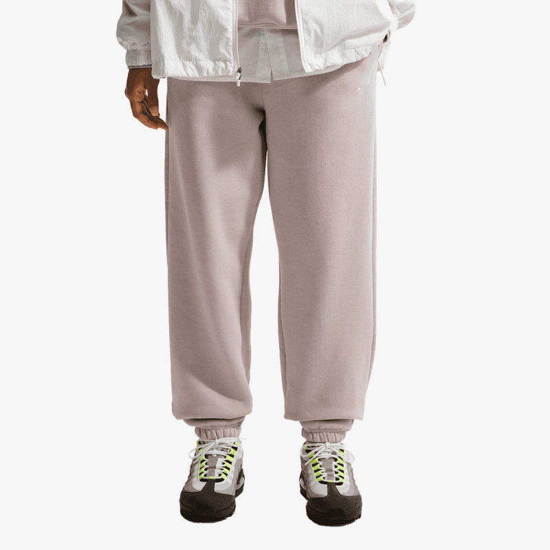 NIKE Donji dio trenirke W NK STDO FLC MW HR OS CFF PNT 