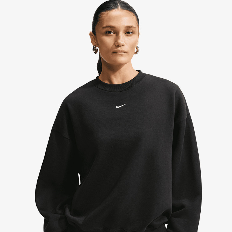 NIKE Majica bez kragne W NK STDO FLC MW OS CREW 