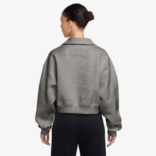 NIKE Majica bez kragne W NK STDO FLC MW OS CRP POLO 