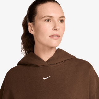 NIKE Majica s kapuljačom na patent W NK STDO FLC MW OS PO HDY 