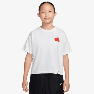 NIKE Majica kratkih rukava G NSW TEE BOXY WAFFLES 
