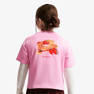 NIKE Majica kratkih rukava G NSW TEE BOXY WAFFLES 