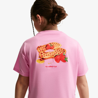 NIKE Majica kratkih rukava G NSW TEE BOXY WAFFLES 
