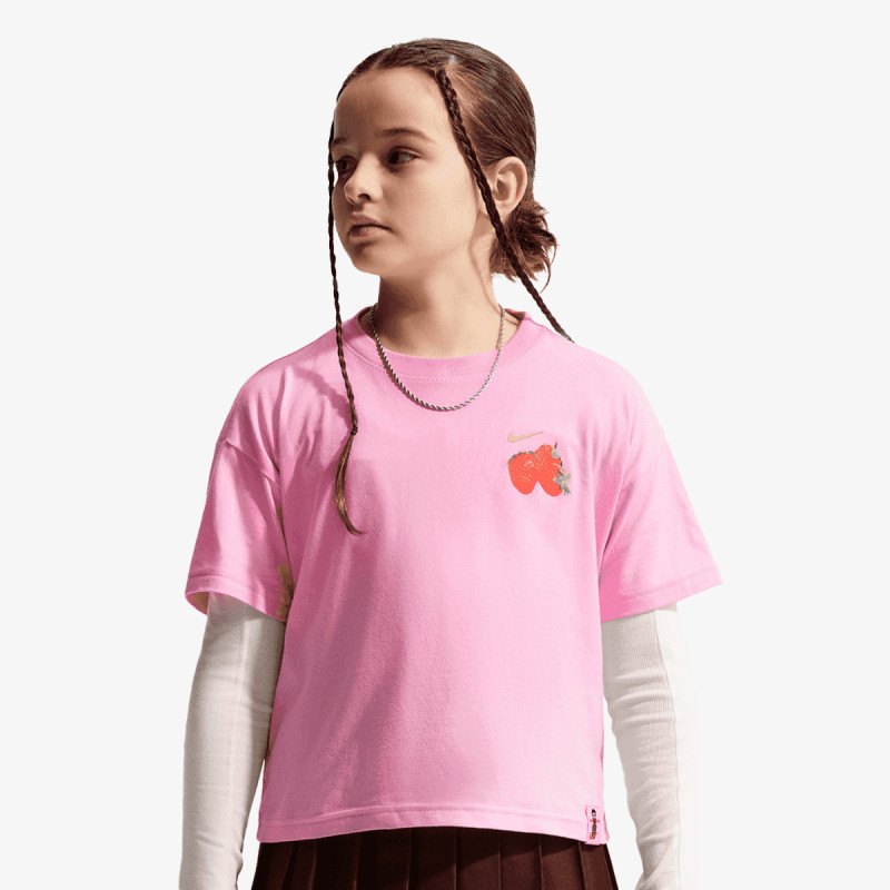 NIKE Majica kratkih rukava G NSW TEE BOXY WAFFLES 