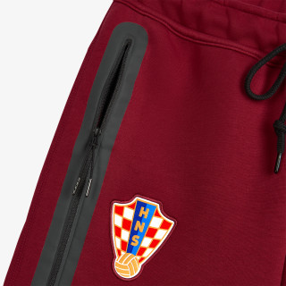 NIKE Donji dio trenirke CRO M NK TCH FLC JGGR-TEAM RED 
