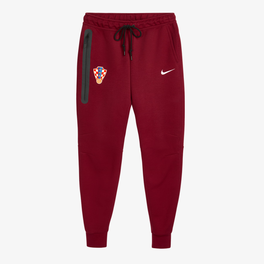 NIKE Donji dio trenirke CRO M NK TCH FLC JGGR-TEAM RED 