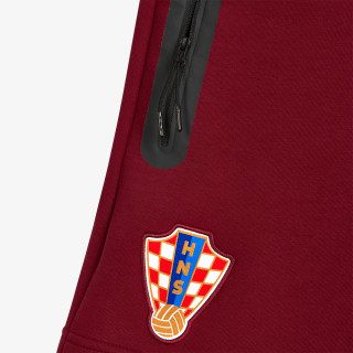NIKE Kratke hlače CRO M NK TCH FLC SHORT-TEAM RED 