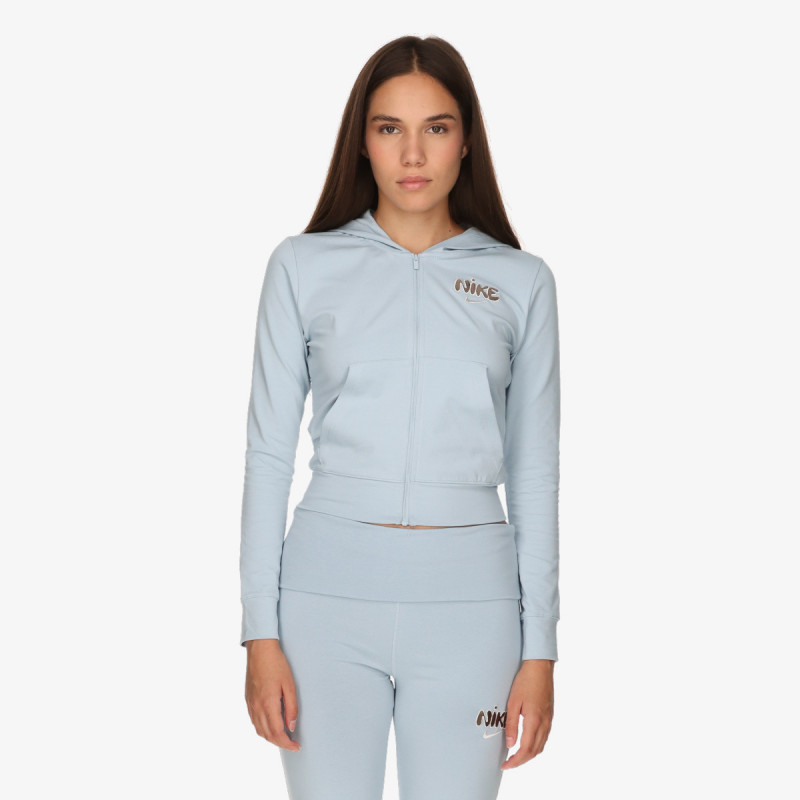 NIKE Majica dugih rukava W NSW FZ HD LS TOP COORD+ 