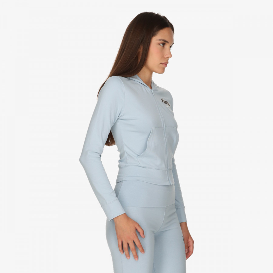 NIKE Majica dugih rukava W NSW FZ HD LS TOP COORD+ 
