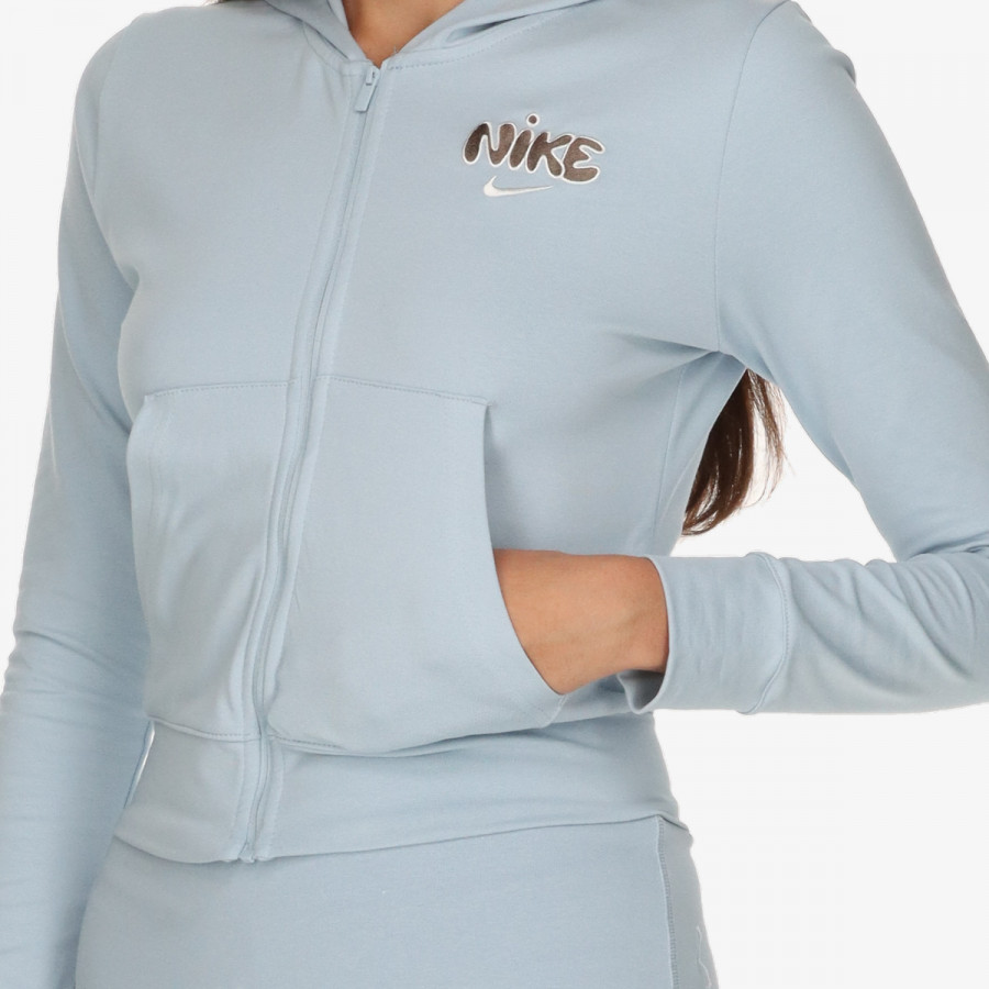 NIKE Majica dugih rukava W NSW FZ HD LS TOP COORD+ 