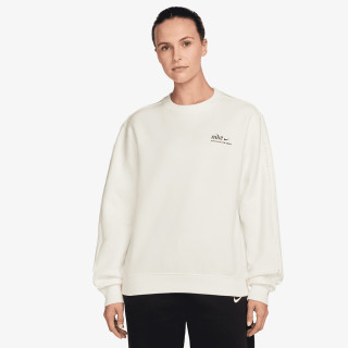 NIKE Majica bez kragne W NK STDO FLC MW STD AD CREW 