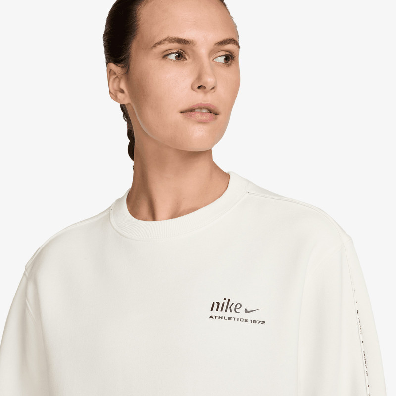 NIKE Majica bez kragne W NK STDO FLC MW STD AD CREW 