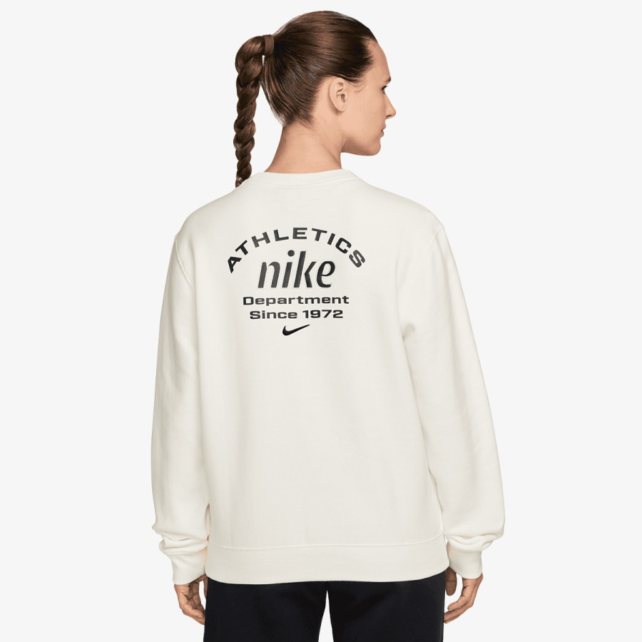 NIKE Majica bez kragne W NK STDO FLC MW STD AD CREW 