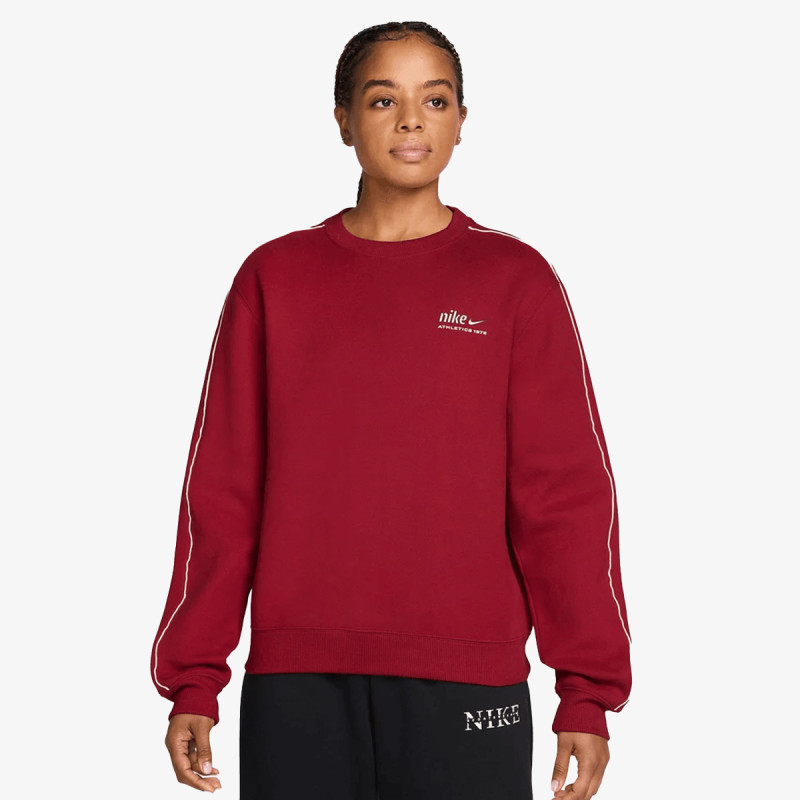NIKE Majica bez kragne W NK STDO FLC MW STD AD CREW 