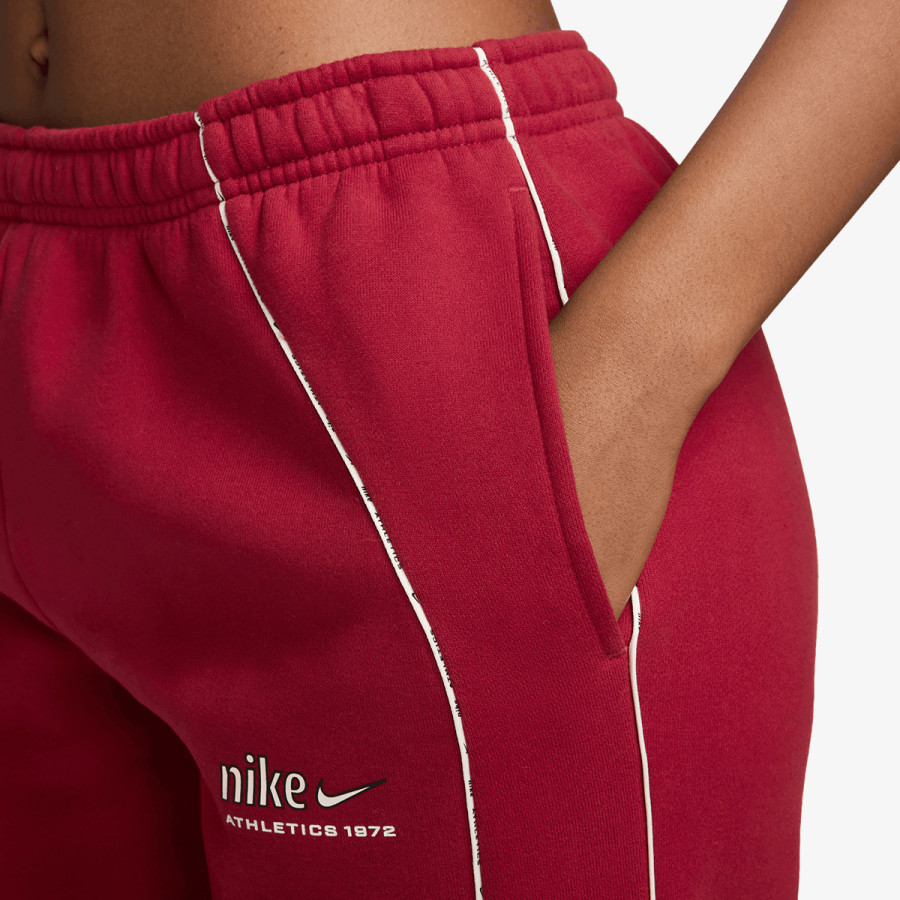 NIKE Donji dio trenirke W NK STDO FLC MW MR AD CFF PNT 