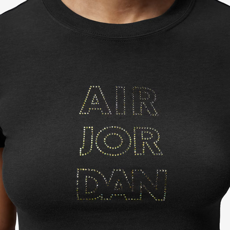 NIKE Majica kratkih rukava W J BRK SS TMID GFX TEE FST 