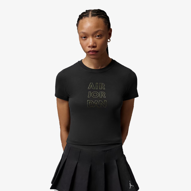 NIKE Majica kratkih rukava W J BRK SS TMID GFX TEE FST 