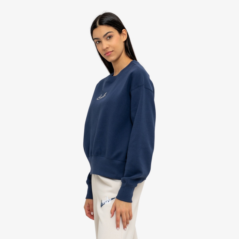 NIKE Majica bez kragne W NSW PHNX FLC OS CREW 