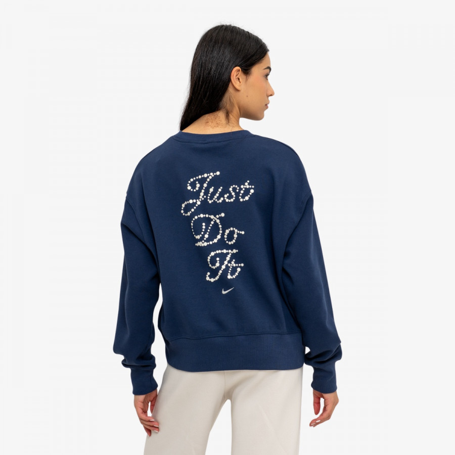 NIKE Majica bez kragne W NSW PHNX FLC OS CREW 