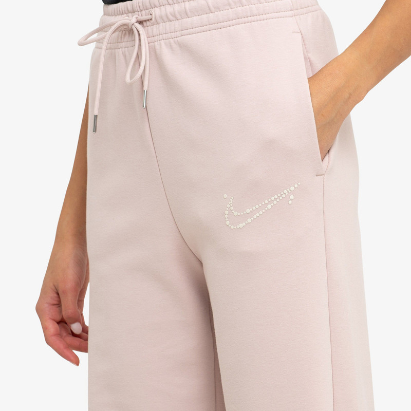 NIKE Donji dio trenirke W NSW PHNX FLC HR PANT WIDE 
