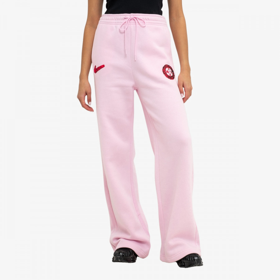 NIKE Donji dio trenirke W NSW FLC HR PANT WIDE 2 