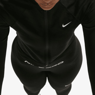 NIKE Majica dugih rukava W NP DF SMLS FZ MIDLAYER WT 