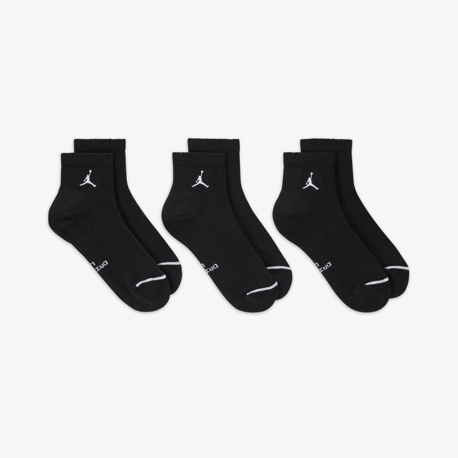NIKE Čarape U J ED ELVD ANKLE 3PR - 144 