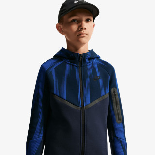 NIKE Majica s kapuljačom na patent B NSW TCH FLC FZ AOP 