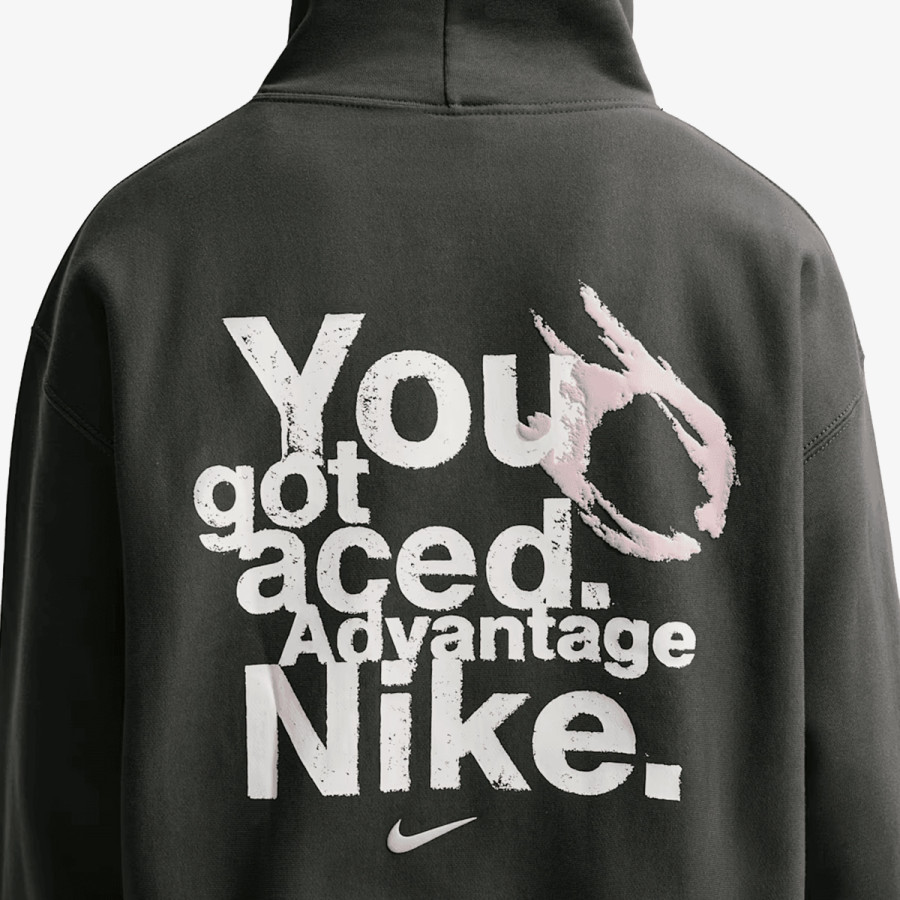 NIKE Majica s kapuljačom na patent M NK SOLO SW FLC HOODIE GPX 