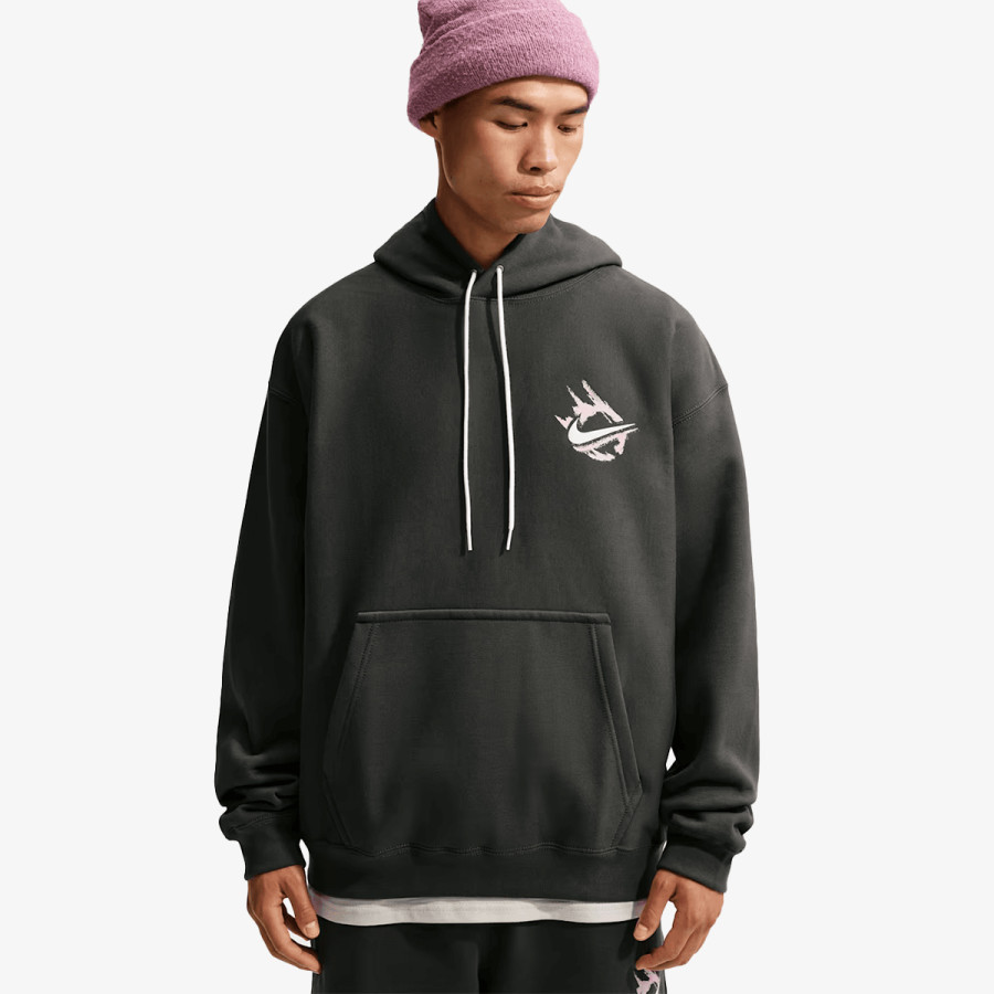 NIKE Majica s kapuljačom na patent M NK SOLO SW FLC HOODIE GPX 