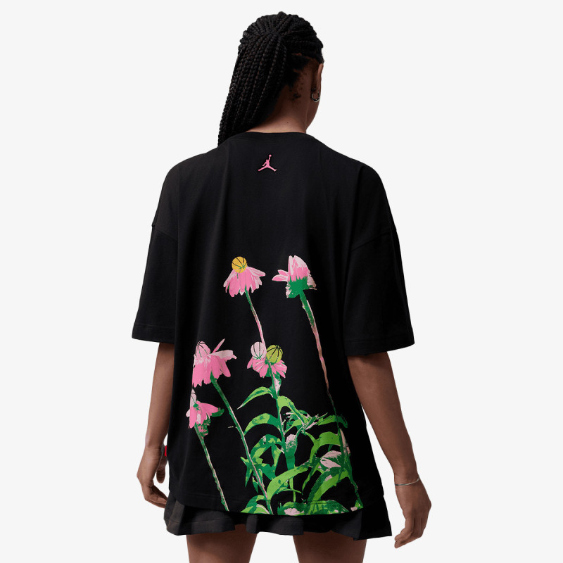 NIKE Majica kratkih rukava W J BBALL FLWR LGF TEE 