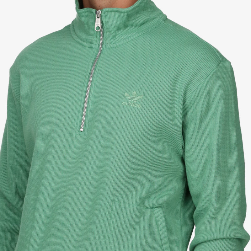 adidas Majica dugih rukava s polu patentom Essentials 