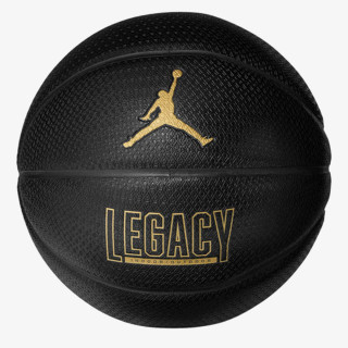 JR NIKE BALL JORDAN LEGACY 2.0 8P DEFLATED BLACK/BLAC 