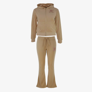 JUICY COUTURE Komplet za djecu ZIP THRU HOODIE AND BOOTCUT JOG SET 