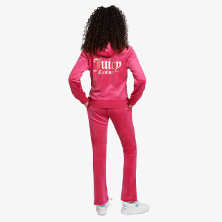 JUICY COUTURE Komplet za djecu ZIP THRU HOODIE AND BOOTCUT JOG SET 