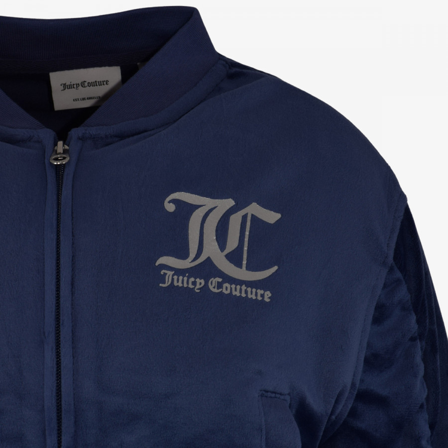 JUICY COUTURE Komplet za djecu VELOUR BOMBER & BOOTCUT JOG SET 