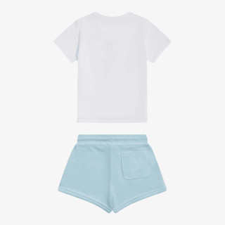 JUICY COUTURE Komplet za djecu JC Logo Tee & Velour Short Set 