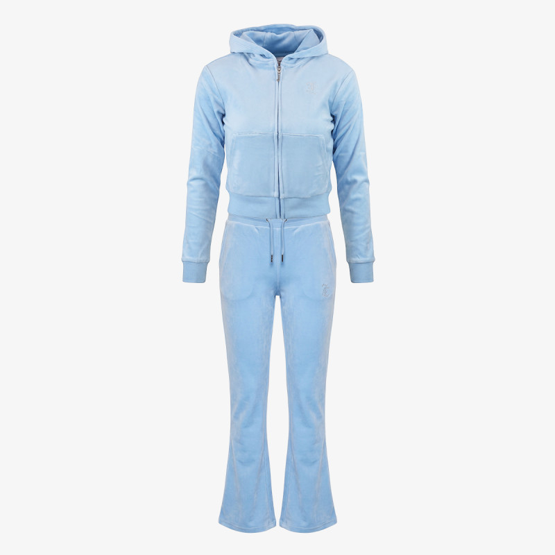 JUICY COUTURE Komplet za djecu DIAMANTE VELOUR ZIP THROUGH & BOOTCUT JO 