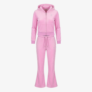 JUICY COUTURE Komplet za djecu DIAMANTE VELOUR ZIP THROUGH & BOOTCUT JO 