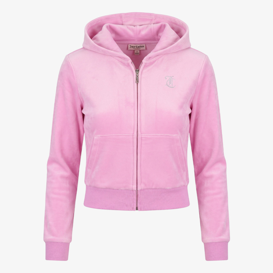 JUICY COUTURE Komplet za djecu DIAMANTE VELOUR ZIP THROUGH & BOOTCUT JO 