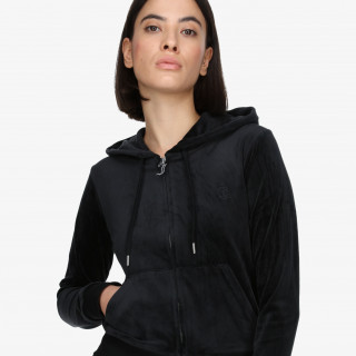 JUICY COUTURE Majica s kapuljačom na patent ROBERTSON 