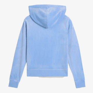 JUICY COUTURE Majica s kapuljačom na patent ROBERTSON CLASS 