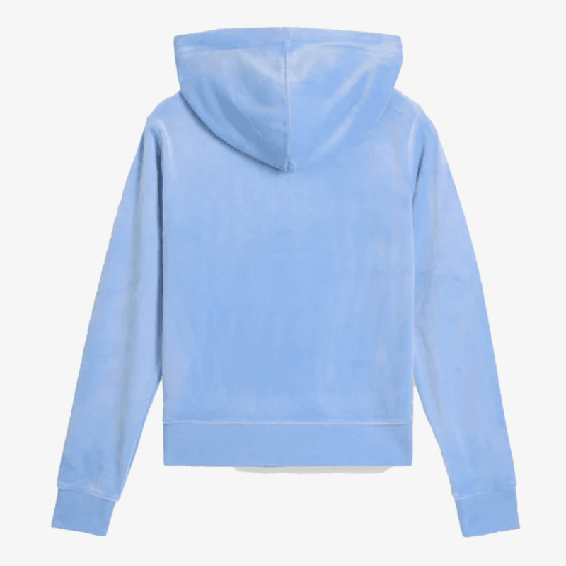 JUICY COUTURE Majica s kapuljačom na patent ROBERTSON CLASS 