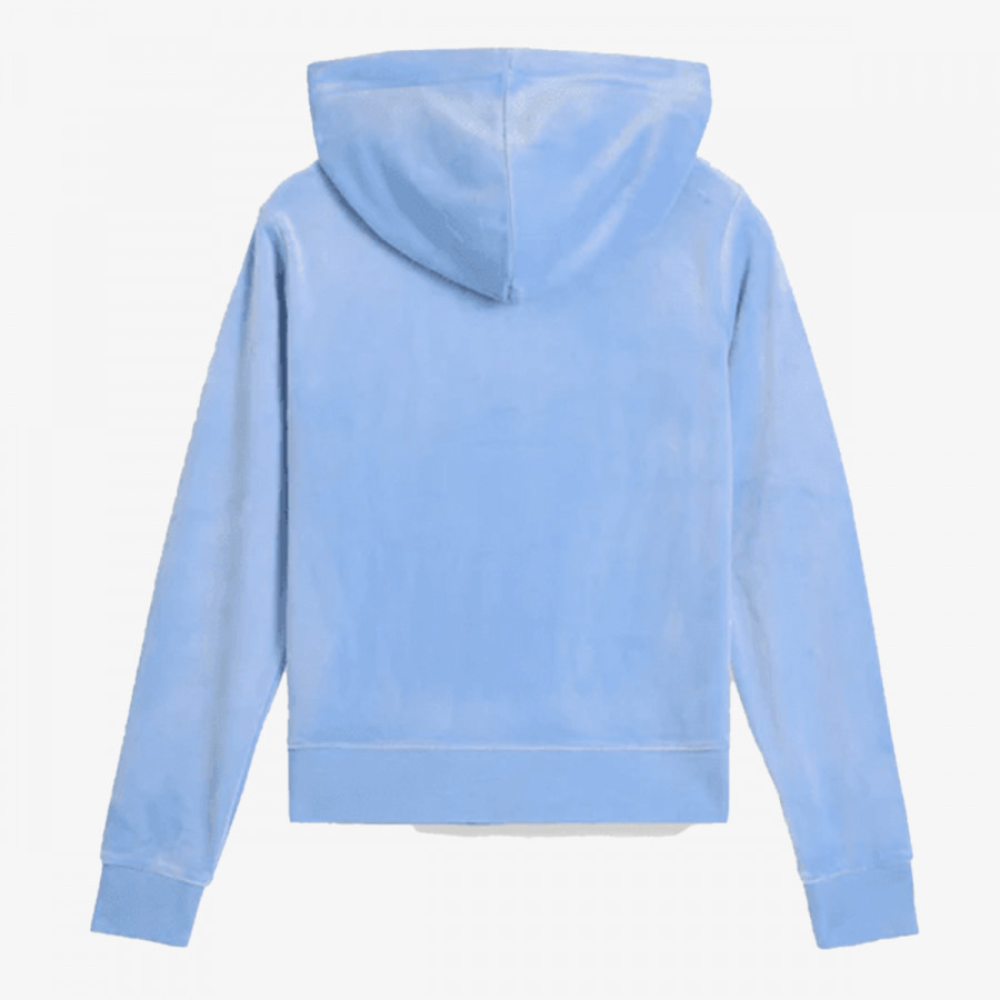 JUICY COUTURE Majica s kapuljačom na patent ROBERTSON CLASS 